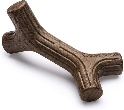 Maplestick Real Wood Durable Dog Chew Toy, Made in USA, Medium